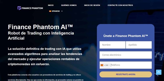 Finance Phantom Website